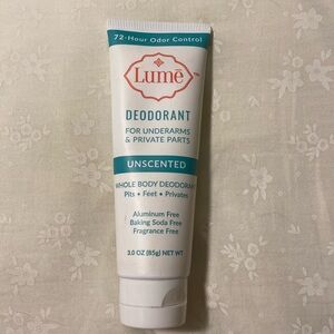 Lume Deodorant Unscented